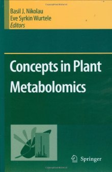 Concepts in Plant Metabolomics