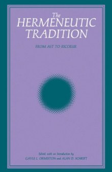 The Hermeneutic Tradition