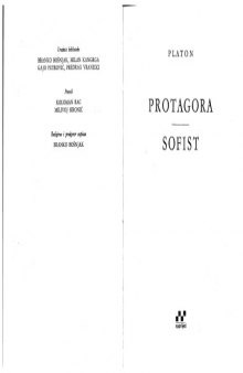 Protagora; Sofist