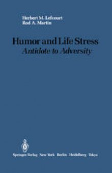 Humor and Life Stress: Antidote to Adversity