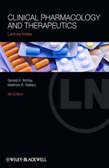 Lecture notes Clinical pharmacology and therapeutics