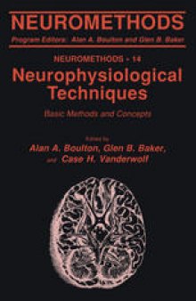 Neurophysiological Techniques: Basic Methods and Concepts