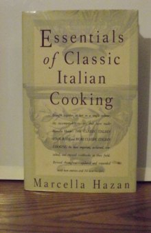 Essentials of Classic Italian Cooking  