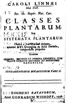 Classes plantarum