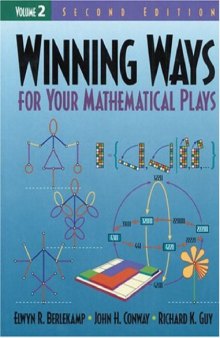 Winning Ways for Your Mathematical Plays, Vol. 2