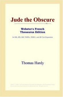 Jude the Obscure (Webster's French Thesaurus Edition)
