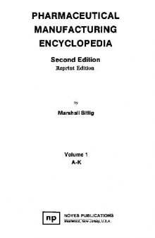Pharmaceutical manufacturing encyclopedia