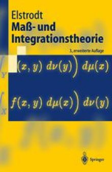 Maß- und Integrationstheorie