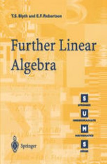 Further Linear Algebra