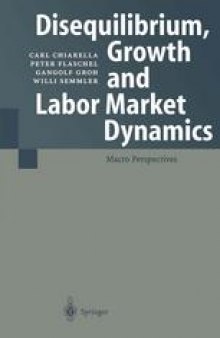 Disequilibrium, Growth and Labor Market Dynamics: Macro Perspectives