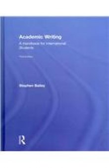 Academic Writing: A Handbook for International Students  