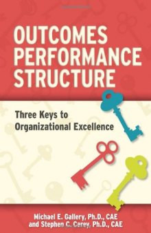 Outcomes, performance, structure (OPS) : three keys to organizational excellence