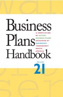 Business Plans Handbook, Volume 21 