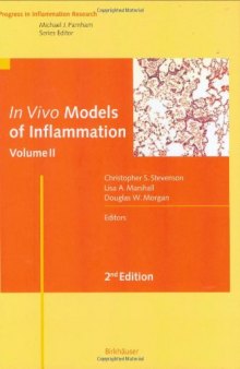 In Vivo Models of Inflammation, 2e, Vol. II