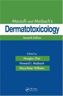 Marzulli and Maibach's Dermatotoxicology, 7th Edition