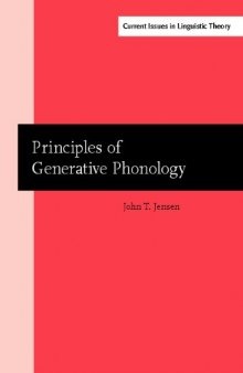 Principles of Generative Phonology: An Introduction