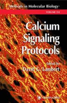 Calcium Signaling Protocols