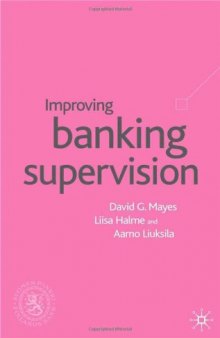 Improving Banking Supervision  