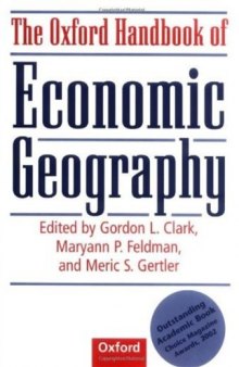 The Oxford Handbook of Economic Geography