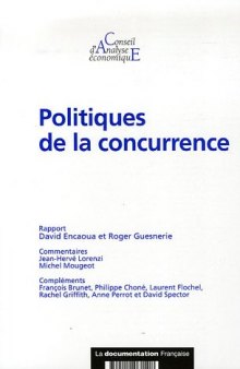 Politiques de la concurrence (CAE n.60)  