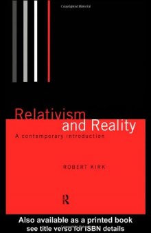 Relativism and Reality: A Contemporary Introduction