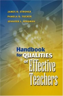 Handbook For Qualities Of Effective Teachers