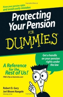 Protecting Your Pension For Dummies