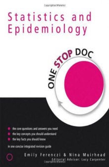 One Stop Doc Statistics and Epidemiology  