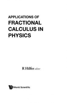 Applications of fractional calculus in physics