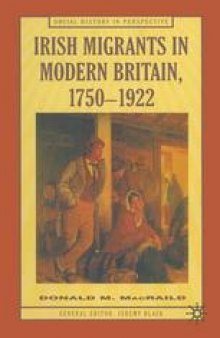 Irish Migrants in Modern Britain, 1750–1922