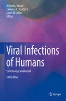 Viral Infections of Humans: Epidemiology and Control