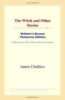 The Witch and Other Stories (Webster's Korean Thesaurus Edition)