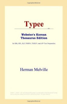 Typee (Webster's Korean Thesaurus Edition)