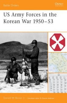 US Army Forces in the Korean War 1950-53