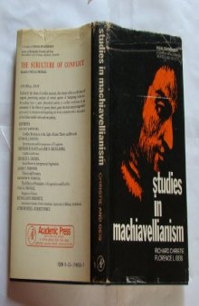 Studies in Machiavellianism