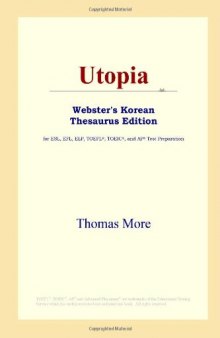 Utopia (Webster's Korean Thesaurus Edition)