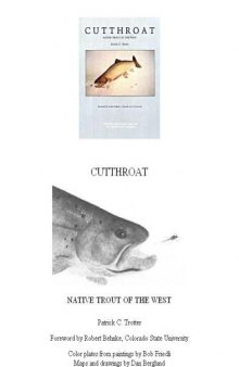 Cutthroat: Native trout of the West