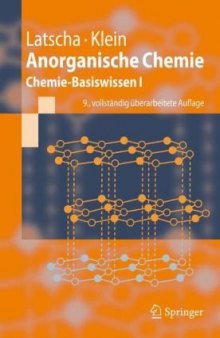 Anorganische Chemie: Chemie-Basiswissen I