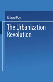 The Urbanization Revolution: Planning a New Agenda for Human Settlements