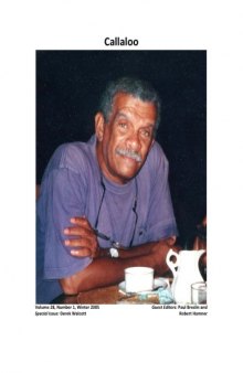 Callaloo (28:1, Winter 2005) Special Issue on Derek Walcott