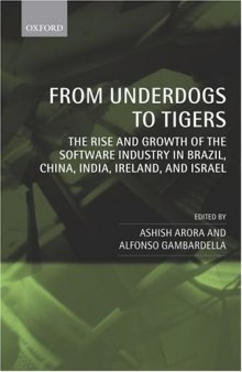 From Underdogs to Tigers: The Rise and Growth of the Software Industry in Brazil, China, India, Ireland, and Israel