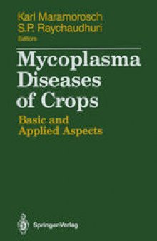 Mycoplasma Diseases of Crops: Basic and Applied Aspects