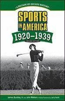 Sports in America 1920 to 1939, 2nd Edition