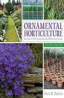 Ornamental horticulture : science, operations & management