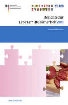 Berichte zur Lebensmittelsicherheit 2011: Zoonosen-Monitoring