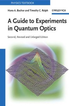 A Guide to Experiments in Quantum Optics, Second Edition