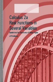 Calculus 2a, Guidelines for Solutions of Some Types of Problems