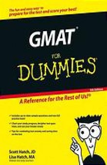 The GMAT for dummies