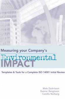 Measuring Your Company's Environmental Impact: Templates & Tools for a Complete ISO 14001 Initial Review