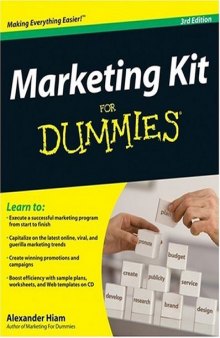 Marketing Kit for Dummies, 3rd Edition